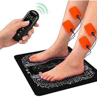 EMS Foot Massager Mat | Smart Electric Foot Massage Pad | USB Rechargeable Muscle Relaxation & Pain Relief Device