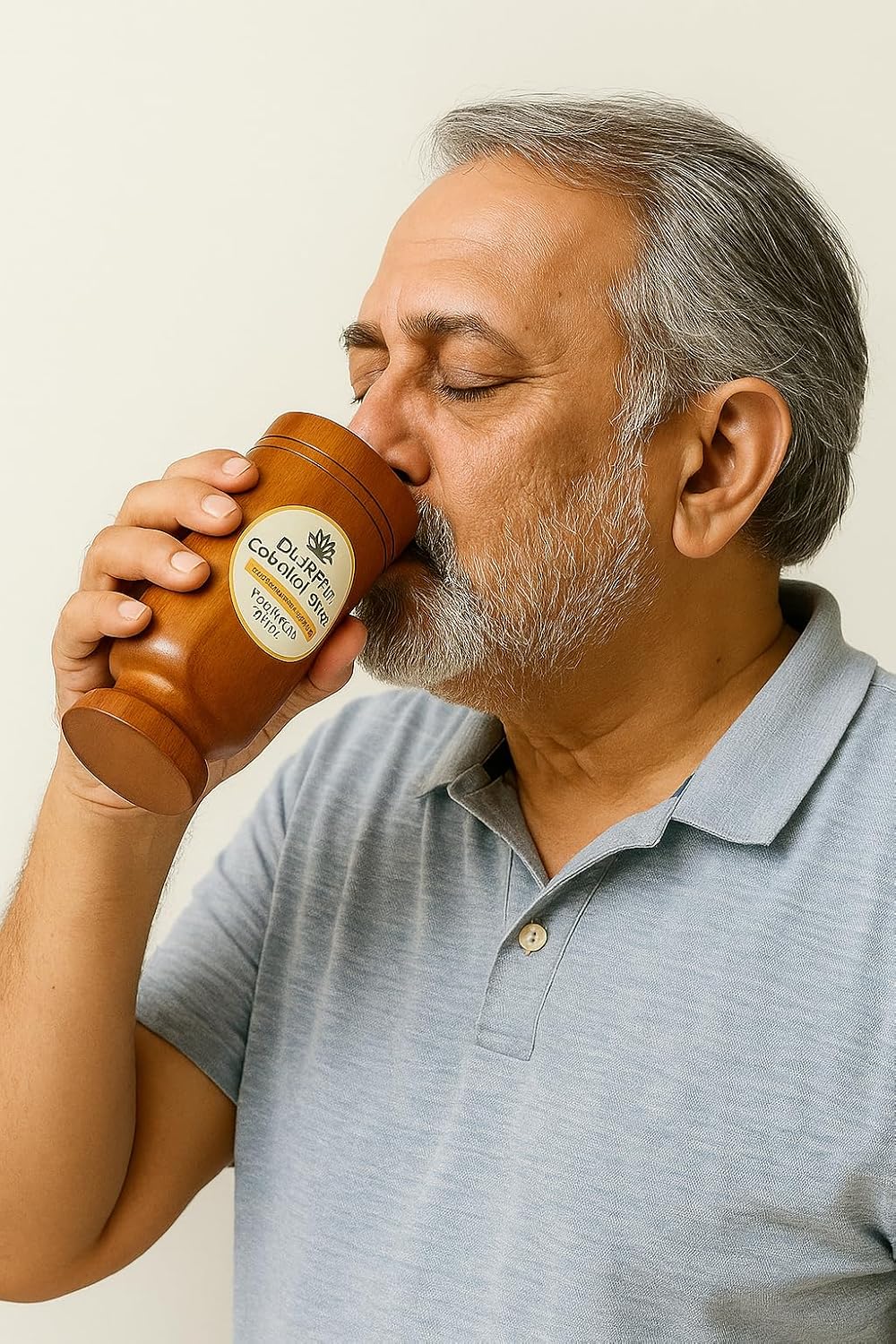 Vijay Saar Wood Glass For Sugar Control