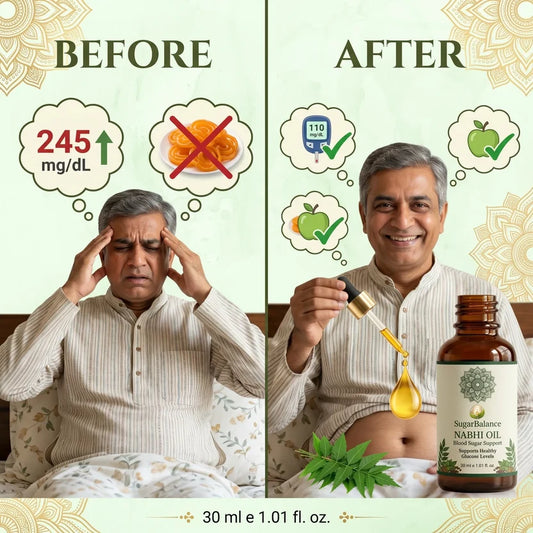 Nabhi Telam Sugar Balance Nabhi Oil
