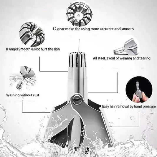 Mini Portable Nose Hair Trimmer – Precision Grooming